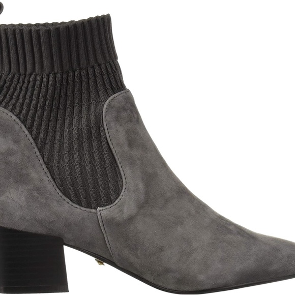 Kensie Lokia Suede Ankle Booties - Picture 3 of 3